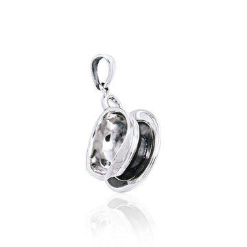 Coffee Creamer Cup Silver Pendant TP348 - Jewelry